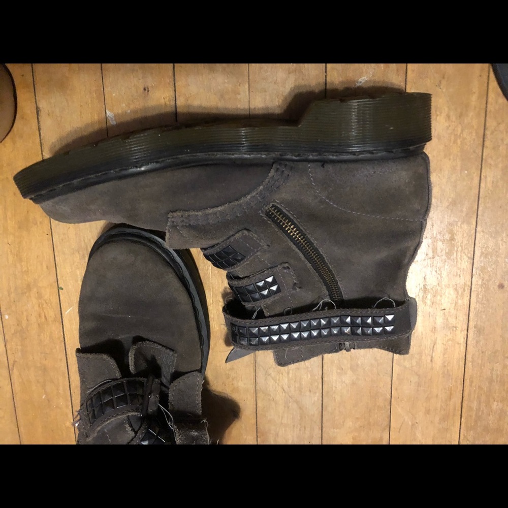 Dr Martens spiked boots